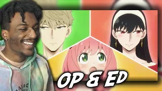 BEST ENDING?! | Spy X Family Opening & Ending REACTION |