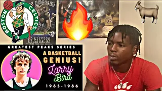 THE UNIQUE SKILLS THAT MADE LARRY BIRD A GOAT CANDIDATE | KOBE BRYANT FAN REACTS | GREATEST PEAKS