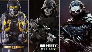 💀 All GHOST Skins in CODM 🔥