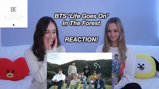BTS (방탄소년단) 'Life Goes On' Official MV : in the forest REACTION!