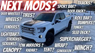 So Many Mods To Do! GMC Sierra AT4 - Let's Discuss Some!