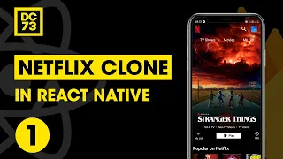 🔴 Build NETFLIX Clone with React Native (Navigation, Expo, Firebase) | Authentication UI