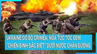 Ukraine đổ bộ Crimea, Nga tức tốc đem “chiến binh đặc biệt” dưới nước chặn đường | Tin mới