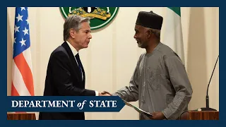 Secretary Blinken joint press availability with Nigerian Foreign Minister Yusuf Maitama Tuggar