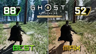 Ghost of Tsushima | Graphics Optimization | All Settings Compared