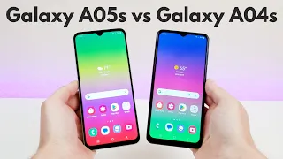 Samsung Galaxy A05s vs Samsung Galaxy A04s - Who Will Win?