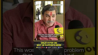 Lok Sabha Elections 2024 | Delhi voter on why he supports Modi | GST Reform | Ram Mandir | WION