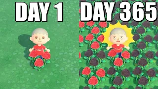 I Let This Flower Spread for 1 Year... (Animal Crossing New Horizons)