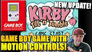 SURPRISE Switch Online Update! A GAME BOY Game With MOTION Controls!?