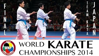 Final Female Team Kata JAPAN. 2014 World Karate Championships | WORLD KARATE FEDERATION