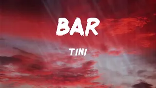 TINI - Bar (Letras)