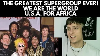 So Many Icons! We Are the World - U.S.A. for Africa | Reaction & Commentary