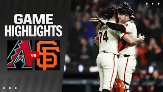 D-backs vs. Giants Game Highlights (4/18/24) | MLB Highlights