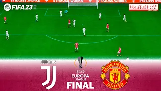 FIFA 23 | Juventus vs Manchester United - Europa League 2023 Final | Next Gen Gameplay