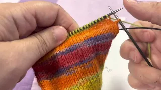 Easy Sock Knitting Tutorials - Part 4 Short Row Heel