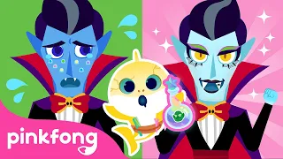 Welcome to the Shark Family's Salon: Monster Makeover | Baby Shark Halloween Play | Pinkfong