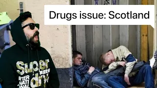 Drugs problem in Scotland. Nowhere in Europe do more people die from drug abuse than in Scotland.