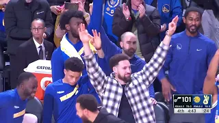STEPH CURRY DID NAE NAE DANCE & POOLE CANT STOP LAUGHING! AFTER THIS....