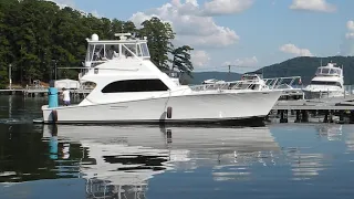 POST Sport Fisherman docking in Alabama