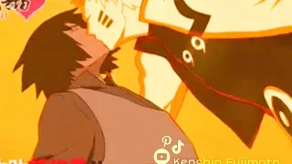 •Sasuke besa a Naruto en plena pelea con Momoshiki • ♪Naruto/BORUTO: Narusasu/Sasunaru♪