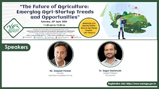 The Future of Agriculture: Emerging Agri-Startup Trends and Opportunities