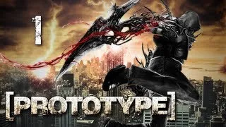 Prototype Walkthrough - Part 1 Prologue Rampage Let's Play PS3 XBOX PC (Gameplay / Commentary)