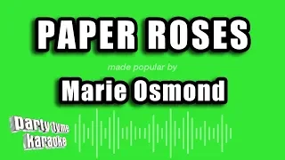 Marie Osmond - Paper Roses (Karaoke Version)