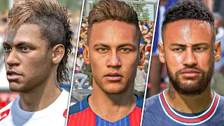 Neymar in every FIFA game (FIFA 10 - FIFA 22)