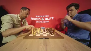 Veselin Topalov vs Magnus Carlsen || SuperUnited Blitz Croatia 2022 - R2