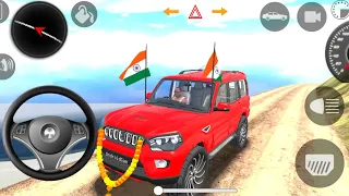 3D Car Driving Game - Indian Car Simulator Modified Scorpio Car Driving Android Gameplay