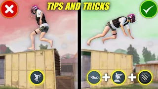 JUMP AND PRONE TRICKS GUIDE IN BGMI | HOW TO JUMP AND PRONE IN AIR PUBG MOBILE 2021 | MASTER 11