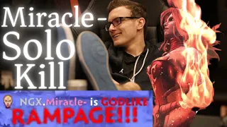 Miracle- Lina Solo kill and Rampage - Alliance vs NGX g2 DreamLeague DPC EU dota2