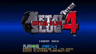 Metal Slug 4 (Arcade) 【Longplay】