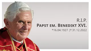 LIVE aus Rom | Gebetswache für Papst em. Benedikt XVI.