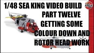 Brand new Airfix 1/48 Sea King video build in 1440p . Part Twelve.