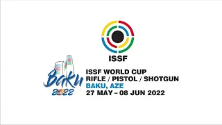 Final 10m Air Rifle Men – ISSF World Cup Baku 2022 (29.05)