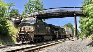 Dangerous Wood Bridge Over 2 Railroad Tracks, Close Look At Bridge Construction & I Drive Over It!