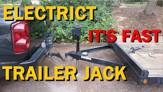 Installing the Cheapest Electric Trailer Jack from Amazon