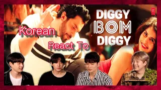 Korean React To "Bom Diggy Diggy" | Zack Knight | Jasmin Walia | Sonu Ke Titu Ki Sweety