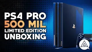 PS4 Pro 500 Million Limited Edition Console Unboxing