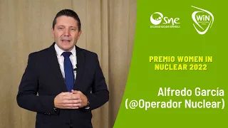 Premio WiN España 2022 | ALFREDO GARCÍA (@OperadorNuclear) | Discurso de agradecimiento