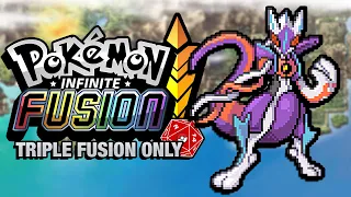 Pokémon Infinite Fusion Randomizer Hardcore Nuzlocke - Triple Fusions ONLY