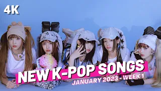 NEW K-POP SONGS | JANUARY 2023 (WEEK 1)