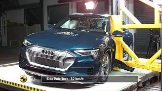 CRASH TEST of Audi E TRON 2019-2020