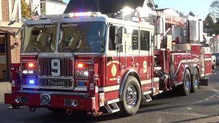 West Harrison FD Car 2502, *NEW* Car 2501, Engine 267, & *NEW* Tower Ladder 9 Responding