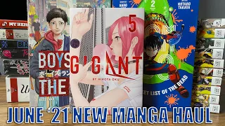 June 2021 New Manga Haul (RightStufAnime & InStockTrades)