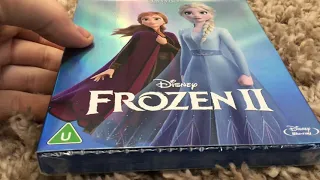 Unboxing Frozen 2 blu ray