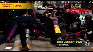 Max Verstappen gets fastest pitstop at 2021 Austrian Grand Prix...