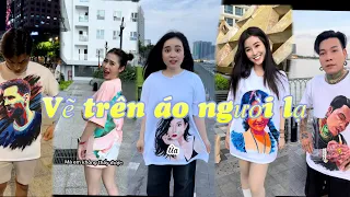 Vẽ trên áo người lạ full | Việt Mỹ