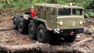 RC - Maz 537 URAGAN / МАЗ 537 УРАГАН на радиоуправлении (Cross RC BC8)